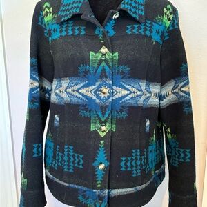 Vintage Women’s Pendleton 100% Virgin Wool Jacket - Excellent Condition